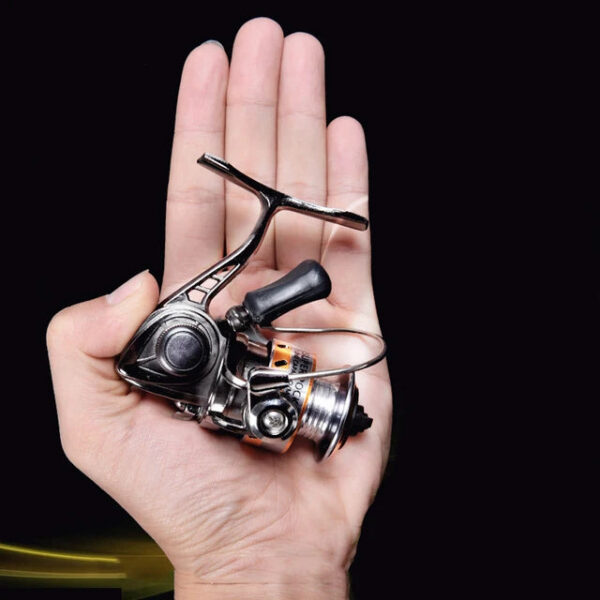 POWER Full Metal Mini Winter Ice Reel Small Spinning Reels Carp Raft Fishing Wheel for Fish Accessories Saltwater Gear