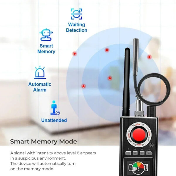 Multi-function K18 K88 Anti-spy Detector GPS Signal Detect GSM RF Tracker Wireless Camera Lens Device Finder