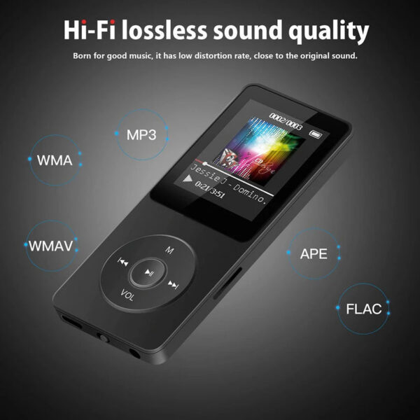 88a5a99b3006b115 MP3 1.8 in Built-in Speaker HiFi Lossless Music Player Bluetooth 5.4 Type-C Walkman Support FM Radio E-Book Recording