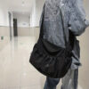 88a5b36c7870cd14 Kpop Nylon Crossbody Bag, Multi Pockets Shoulder Bag, Casual Messenger Bag For School Travel