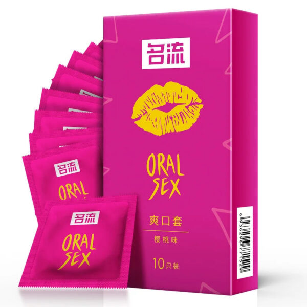 88c65d71092f511d Elasun 10/12pcs Oral Sex Condoms Flavored Designed Blowjob Adult Supplies Ultra Thin Condoms Fruit No Oil Sex Toys For Couples