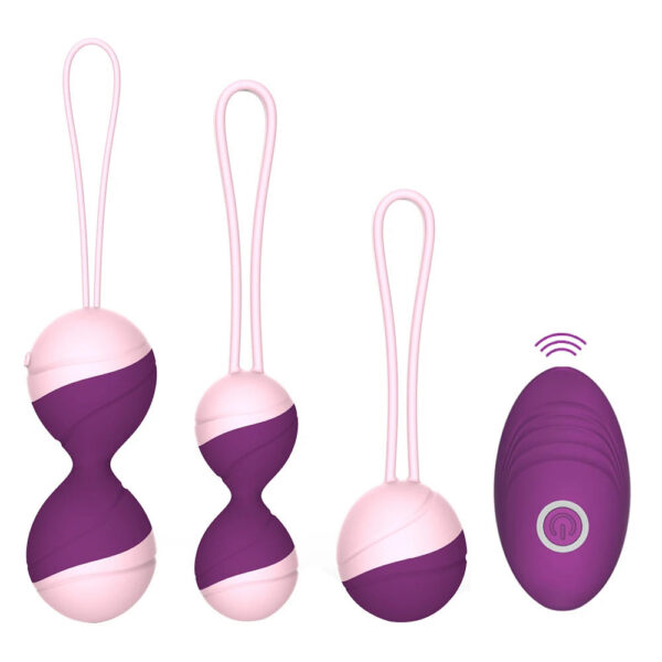 88e3a8870a1aad0e Kegel Balls Vibrating Egg Sex Toys for Woman Wireless Remote Vaginal Tighten Exercise 10 Speed Vbrator Adult Sex Toys for Woman