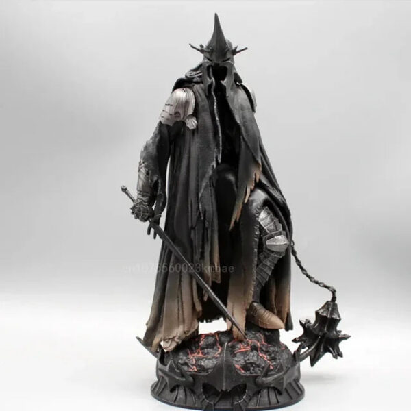 88e9bdf20ab7163b Lord of Rings Figure Witch-king Ongmar Figurine Nazgul Ringwraith 26cm Statue PVC GK Model Desktop Ornament Kids Toy Gifts