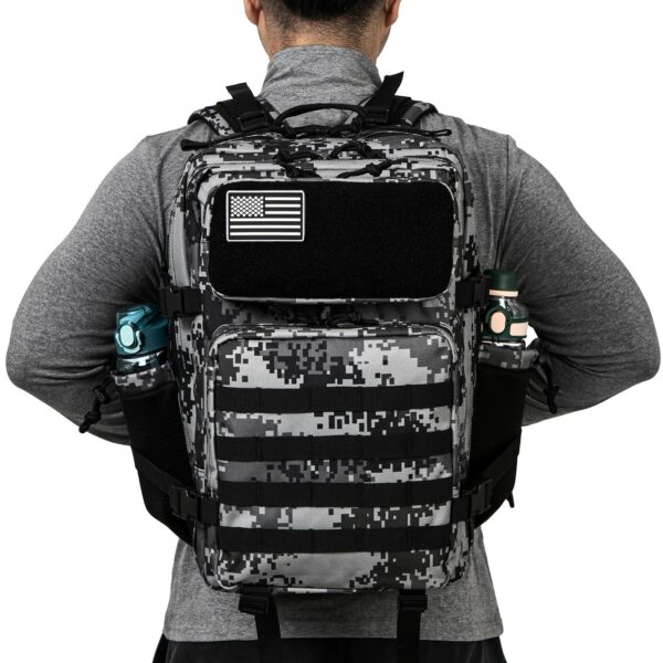 88ec40e6c04a369c 45L Molle Tactical Backpack Bag Hunting MOLLE Backpack GYM For Men EDC Outdoor Hiking Survival Rucksack Witch Bottle Holder