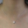88f3d16cd773f80e Lnngy 1CT 2CT 3CT Moissanite Pendant Necklace For Women Original 925 Silver Chains Solitaire Drop Necklaces Bridal Fine Jewelry