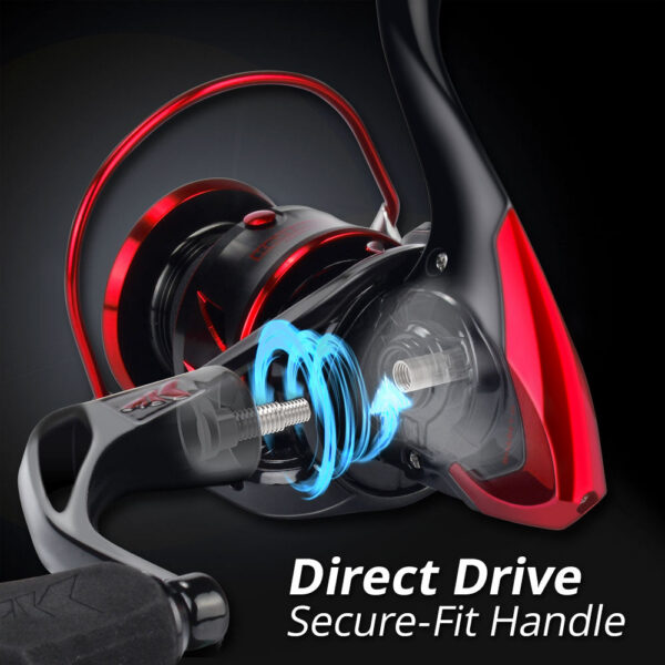 88fb12db6f5873e2 KastKing Sharky III Innovative Water Resistance Spinning G Max Drag Power Reel for Bass Pike Fishing
