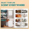 88fef6adaabd9a05 Fragrance Diffuser Aromatic Oil Diffuser Electric Home Air Freshener Machine Wall Hanging Essential Oil Diffuser For Hotel