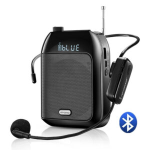 8901c52629719adc Bluetooth UHF Wireless Voice Amplifier Portable For Teaching Lecture Tour Guide Promotion U-Disk Megaphone Microphone Speaker