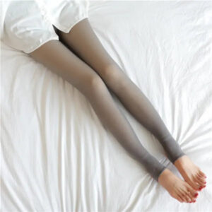 Women Socks 2023 Spring Woman Pantyhose Translucent Wool Sock Pants Winter Stocking Fleece Lined Tights Thermal Legging Fake
