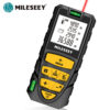 890f2ae796e60b4b MILESEEY S2 Tape Measure 40M 60M 80M 100M 120M Double Horizontal Bubble Laser Distance Meter