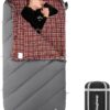8918e84869f7b93d KingCamp Sleeping Bag for Adults, Cold Weather & Warm Extra Wide Big & Tall XL Portable Waterproof Flannel Sleeping Bags, Essentials Gear Accessories for Camping Backpacking Hiking Indoor & Outdoor