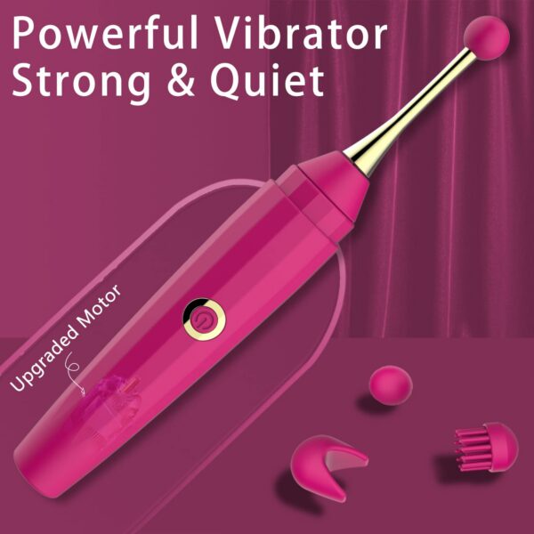 891fce6ed8826d14 Secret Pen Vibrator, Female Toy Adult with 10 Powerful Vibrations Nipple Clitoral Vibrators, Womens Vibrater Sexual Pleasure Tools for Women Couples Sex Toys