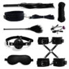 8923812dcca6207c Bdsm Bondage Set Restraint Adult Game Handcuff Couples Slave Collar Mouth Gag Whip Nipple Clamps Fetish Woman Sex Toys Product