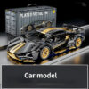 8982641259182178 Technical Racing Sport Car Model Building Blocks technic adults 1:14 DIY Supercar Brick Puzzle Toys Kid Adult Gift(1280+granule)