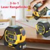 89837755ef83c85b 3 In 1 Digital High Precision Laser Rangefinder Steel Tape Measure