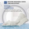 Naturehike 36-54℉ Camping Sleeping Bag for Adults, Spliceable Double Sleeping Bag 3 Seasons, Lightweight Waterproof Sleep Bags for Cold&Warm Weather