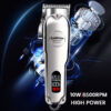 Professional Dog Hair Clipper All Metal Rechargeable Pet Trimmer Cat Shaver Cutting hine Puppy Grooming Haircut Low Noice