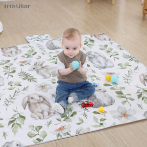 89c58fc603635ec0 INSULAR Children's Carpet Baby Play Mat Nursery Climbing Pad Foldable Anti-slip Waterproof Durable Portable Educational Activity