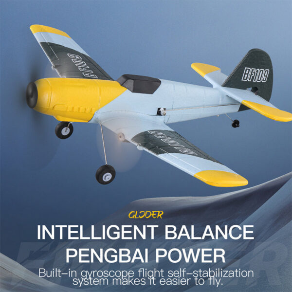 89e15779f74911ea RC Plane BF109 Professional 2.4G Radio Remote Control Airplane EPP Foam Aircraft Glider Flying Model Toys For Children Gifts