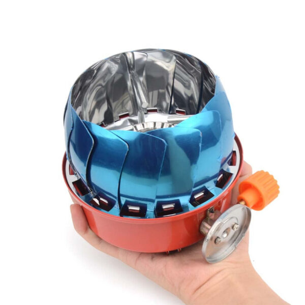 8a07baafad4fdd18 2800W Windproof Portable Outdoor Camping Gas Stove Picnic Burner with Storage Bag For Hiking