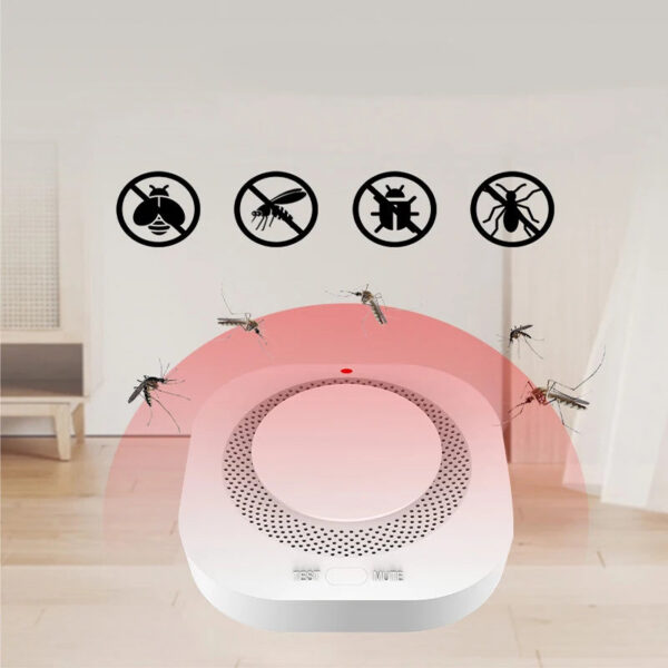 8a232003749981f0 Ceiling-mounted Smoke Detector Fire Independent Accessory 433M Wireless Alarm 360° All-round Detection