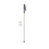 Bamboo Trekking Poles Carbon Fiber Hiking Portable 5-Section Foldable Outdoor Walking Sticks Walk Cane Climbing Equipment