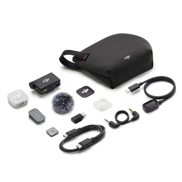 DJI Mic Mini 2 Lightweight & Versatile, Compact Storage High-Quality Audio Two-Level Noise Cancelling 48-Hour Operating Time