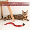 8a78762ef76bab9d Smart Sensing Toys Interactive Automatic Eletronic Snake Cat Teaser Indoor Play Toy USB Rechargeable for Cats Kitten