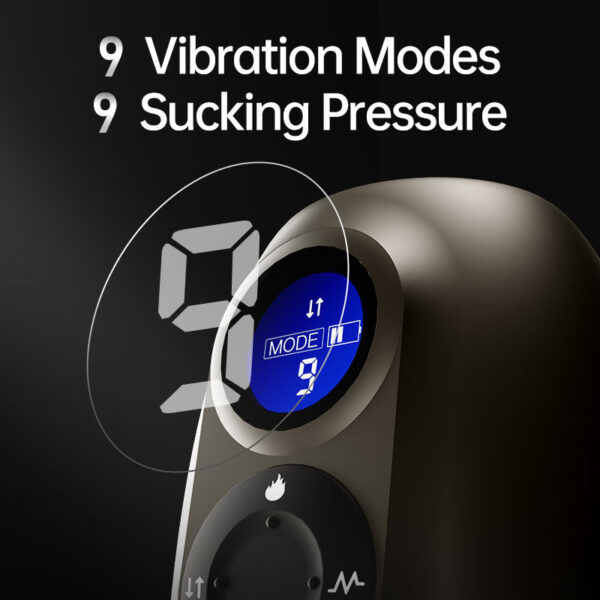 DRY WELL Smart Robot Vacuum Oral Sex Sucking Automatic Male Masturbator Heating and Moaning Adult Goods for Men