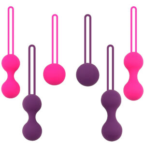 8a7da892bcd7889a Kegel Ball Safe Silicone Egg Smart Ben Wa Ball Vaginal Tighten Exercise Machine No Vibrator Geisha Round Shape Sex Toy for Women