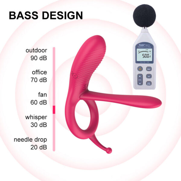 8a8674bdbcac99c2 Long Tongue Sleeve Ring Vibrator Men Massager 10 Frequency Clitoral Anal Stimulation Erotic Sex Toys for Couples