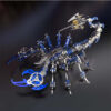 8aa4b581bfd73c96 Colorful 3D Metal Scorpion King Toy Assembly Decoration nical Puzzle Diy Adult Children Birthday Gift