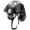 8ab9764953040cf9 CE Construction Safety Helmet With Visor Built In Goggle Earmuffs For Engineer Hard Hat ANSI Industrial Work Cap Head Protection
