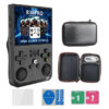 NEW R36PRO Retro Handheld Game Console ux System 3.5 Inch IPS Screen Portable Pocket Video Player 64GB Games