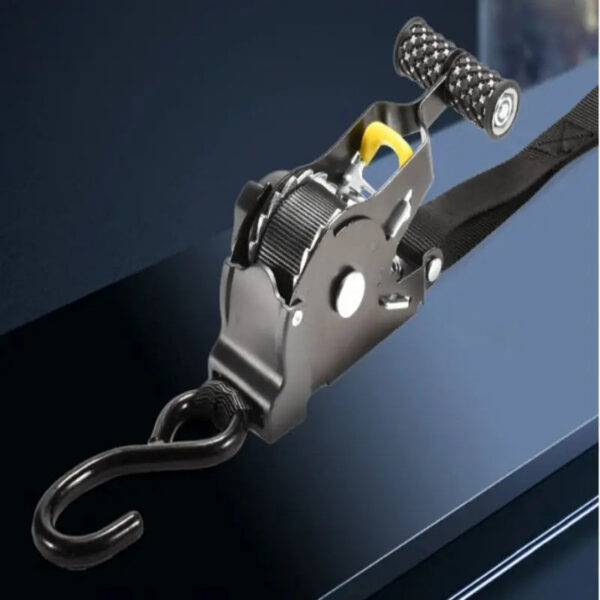 Auto Straps Cargo Tape Retractable Belts Motorcycles Load Lage Strap Ratchet Tensioner Belt For Car