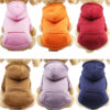 8af325bb14ebc900 For Small Warm Clothing Dogs Coat Puppy Outfit Pet Clothes for Large Dog Hoodies Chihuahua