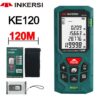 8b14550dbff70531 INKERSI Rangefinder Digital Tape Measure 40M/70M/120m High Precision Laser Distance Meter Roulette Range Finder No Battery