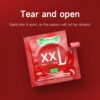 8b19aa40731028cb 10PCS Large Size Ultra-Sensitive Condoms 65MM Ultrathin Extra Lubrication Large XXL Sex Toys Penis Sleeves for Men Passionate
