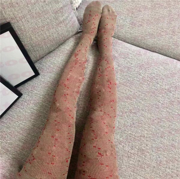 Letters Womens Leggings Tights Designer Socks Stockings Thicken Winter Keep Warm Pantyhose For Lady