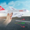 8b1e359cb346441b Airbus A380 Airplane 2.4G Fixed Wing Boeing 747 Remote Control Aircraft Outdoor RC Plane Model Toys for Children Boys