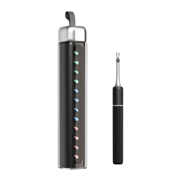 Wireless Cleaner Smart Visual Wax Removal Sticks WiFi Otoscope 3.2MM Camera Borescope with LED Lights 1920P HD Ear Care
