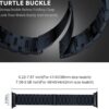 8b3547ccb1b467d8 EPULY Compatible with Apple Watch Band 42mm 44mm 45mm 38mm 40mm 41mm, Business Stainless Steel Metal Wristband for iWatch SE & Series 7 6 5 4 3 2 1 for Men Women (Silver, 41mm 40mm 38mm)
