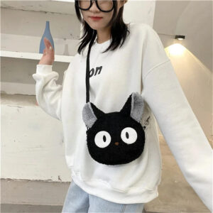 8b43d9975bfa08bb Japanese Style Kawaii Cartoon Plush Shoulder for Women New Crossbody Bag Small Phone Purse Bolsa Feminina