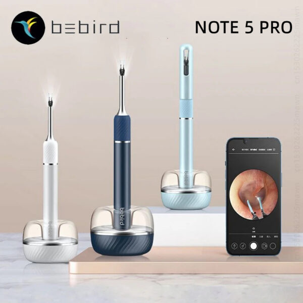 Bebird Note5 Pro Cleaner Smart Visual Ear Wax Sticks Endoscope Tweezers Earpick Mini Camera Otoscope Personal Health Care