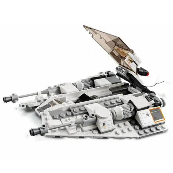 8b503eb5939116d4 MOC Space War Snowspeederby Scruffybrickherder Building Blocks Toys 309PCS Air Combat Aircraft Ship Brick Birthday Gift