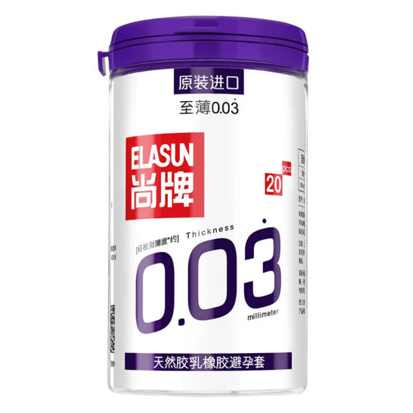 8b582d4e7fcf3d12 ELASUN 20 PCS condoms for men Ultra thin 0.03mm Natural Latex condom Lubrication Condom Contraception Sex Toys Sex Products