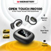 8b789ba7204b4ed8 Monster Smart Touch Screen Bluetooth 5.4 Earphones Sports OWS Wireless Headphone IPX5 Waterproof Headsets Support TF Card Music