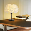 8b881cbe6e2b06f8 LED Nordic Style Romantic Bedside Lamp Wedding Goose Feather Table Light Living Room Bedroom Hotel Decoration
