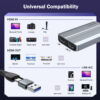 Lemorele AC06 Video Capture Card 4K HDMI-CompatibleInput 30hz Output 4k 30Hz Loop Out for Streaming PS4/5 Live Stream