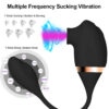 8b9829093ebf13b8 2 in 1 Clitoris Sucking Vibrator for Women Vibrating Egg Licking Oral Clit Vacuum Stimulator Female Goods Sex Toys for Adults